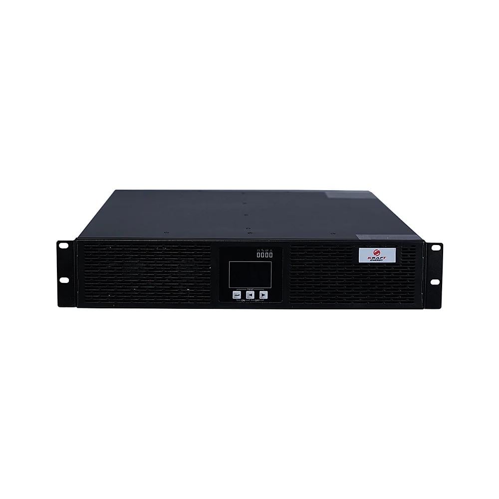 Источник бесперебойного питания Kraft UPS Pro Online KRF-RM2000VA 2000W (42-00011) - фото 3