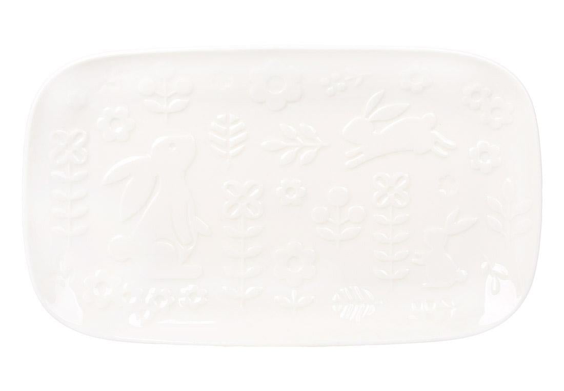 Блюдо фарфоровое Secret Meadow 30,4x17,7x3,1 см (988-539)