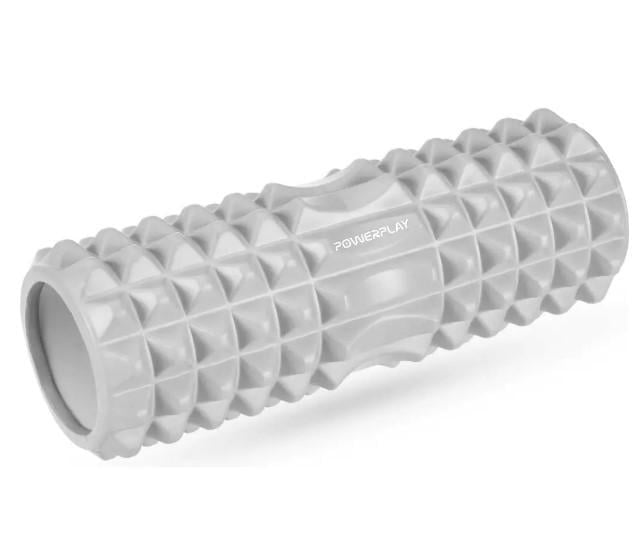 Массажный ролик PowerPlay 4405 EVA Massage Roller 33x12 см Серый (PP_4405_Grey)