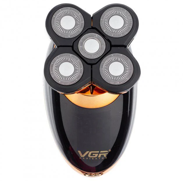 Триммер для стрижки VGR V-316 с насадками/дисплеем и водонепроницаемым корпусом (VP-693)