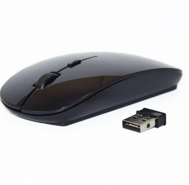 Мышка компьютерная Mouse G 132 беспроводная Черный (4888)