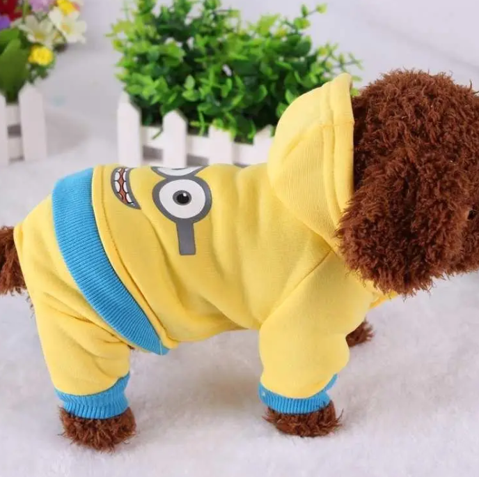 Костюм спортивний для собак XHR на флісі та поліестері 2XL Жовтий (1C0355)