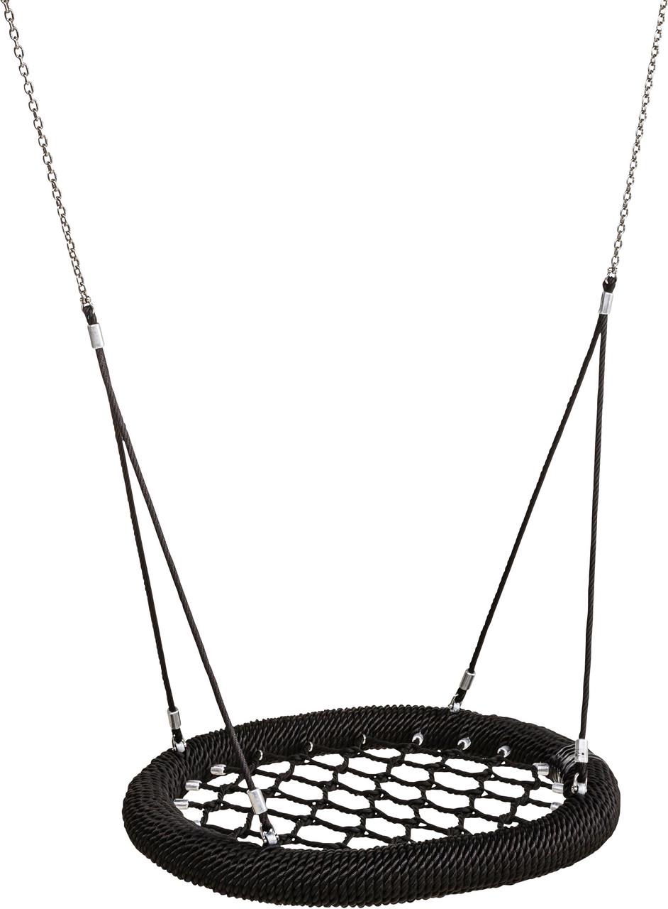 Качели гнездо KBT Oval Pro 120x87 см Черный (192.002.006.001)