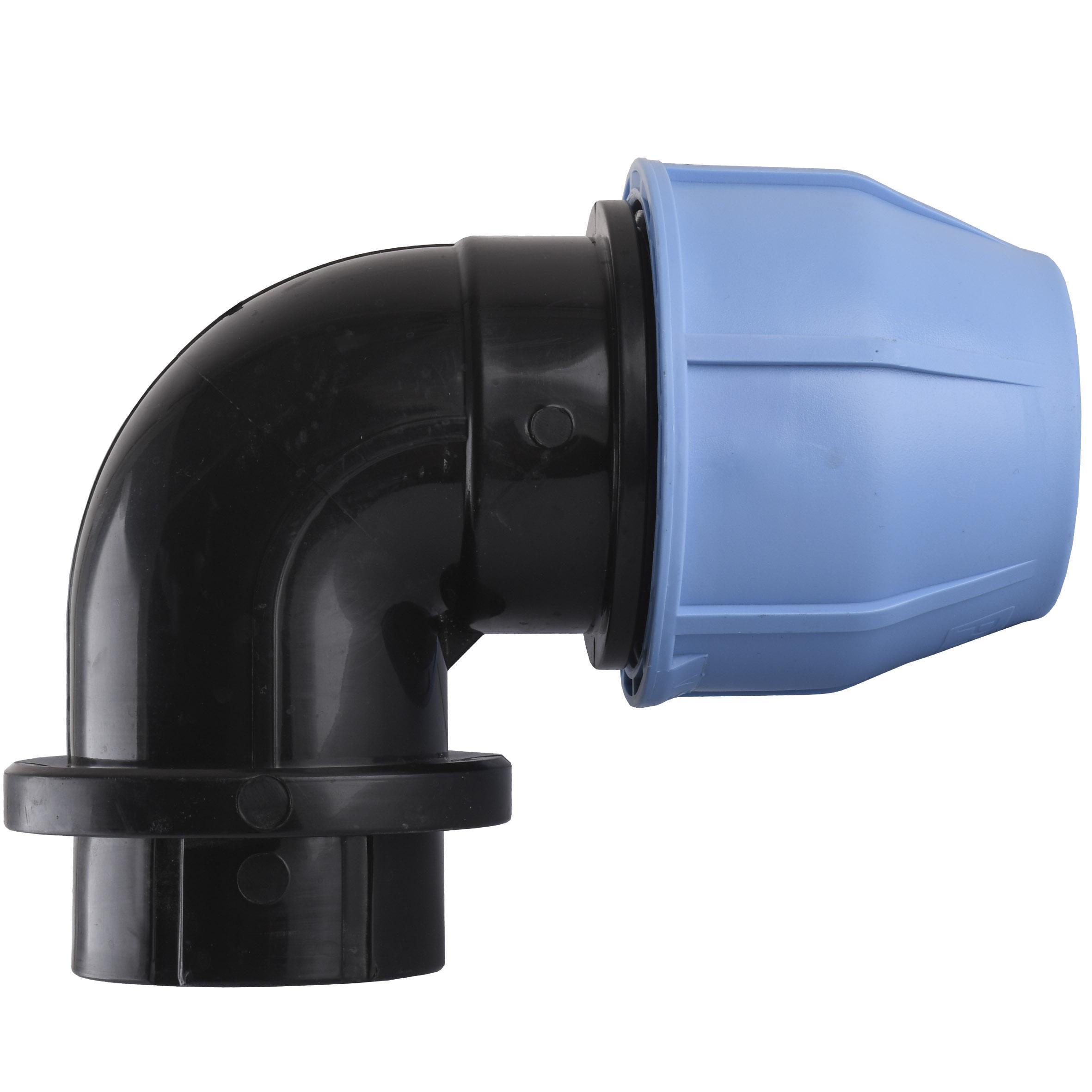 Колено ПНД Vsplast 63 мм x 2" ВР 4002 (000007897)