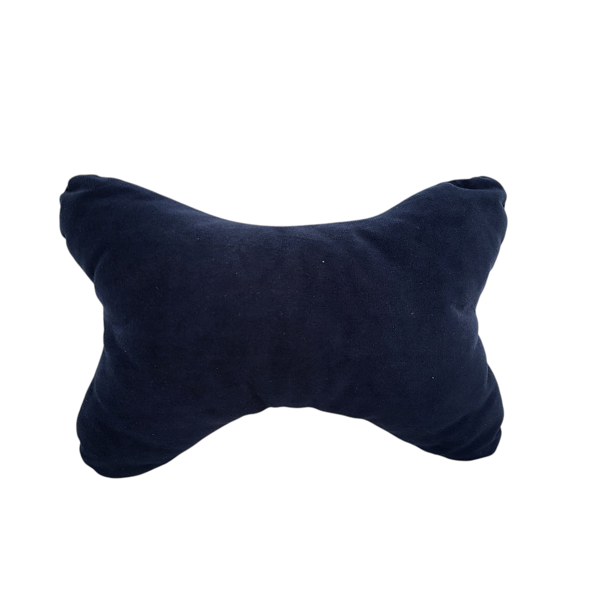 Подушка косточка для машины 15x20 см Темно-синий (1435)