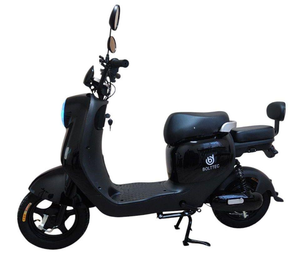 Електровелосипед двомісний Bolttec CR-5 з'ємний акумулятор 19 Ah Li-ion 800 W Чорний (24981411)