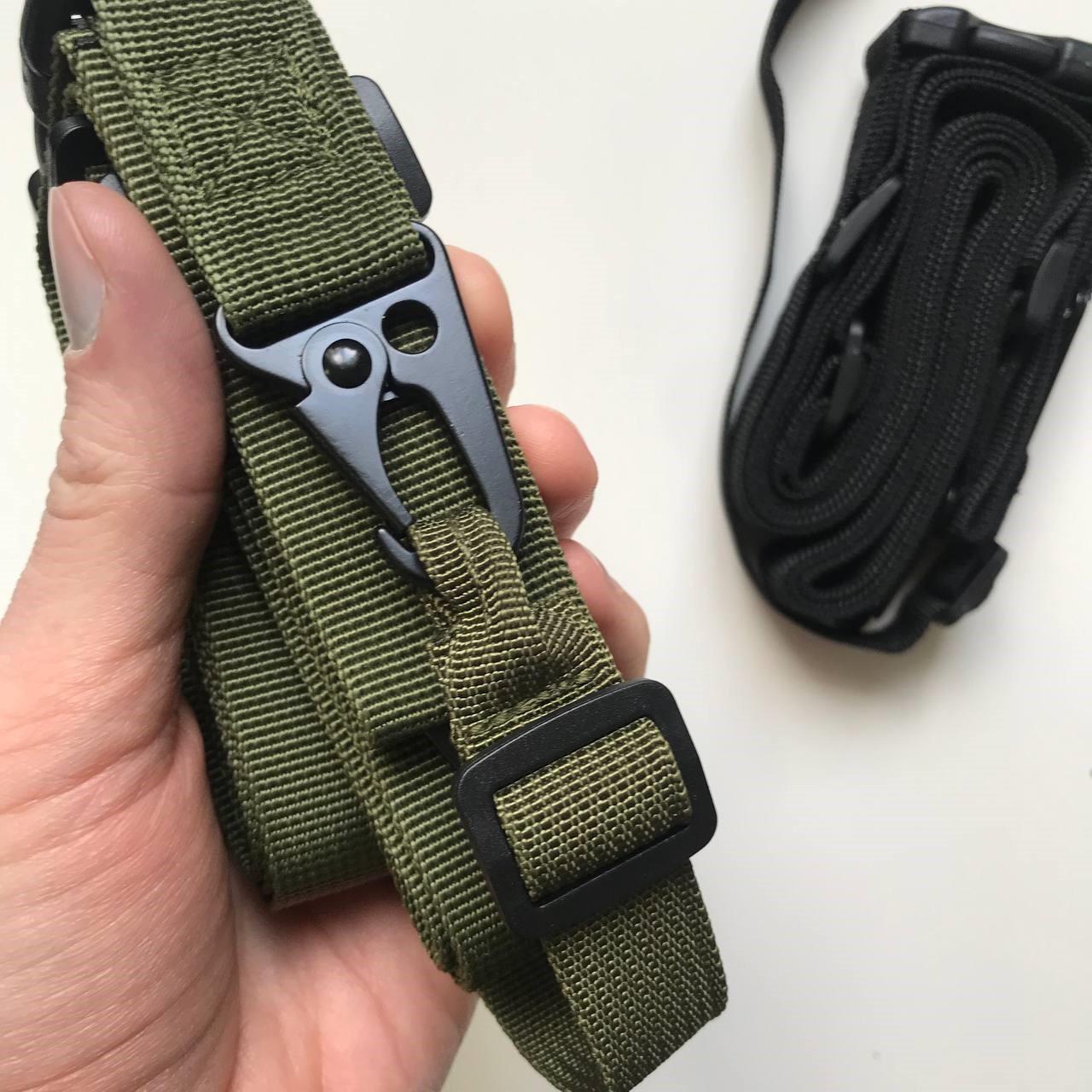 Ремень трехточечный для оружия Оливковый (11786102) - фото 4 Ремень трехточечный для оружия Оливковый (11786102) - фото 4