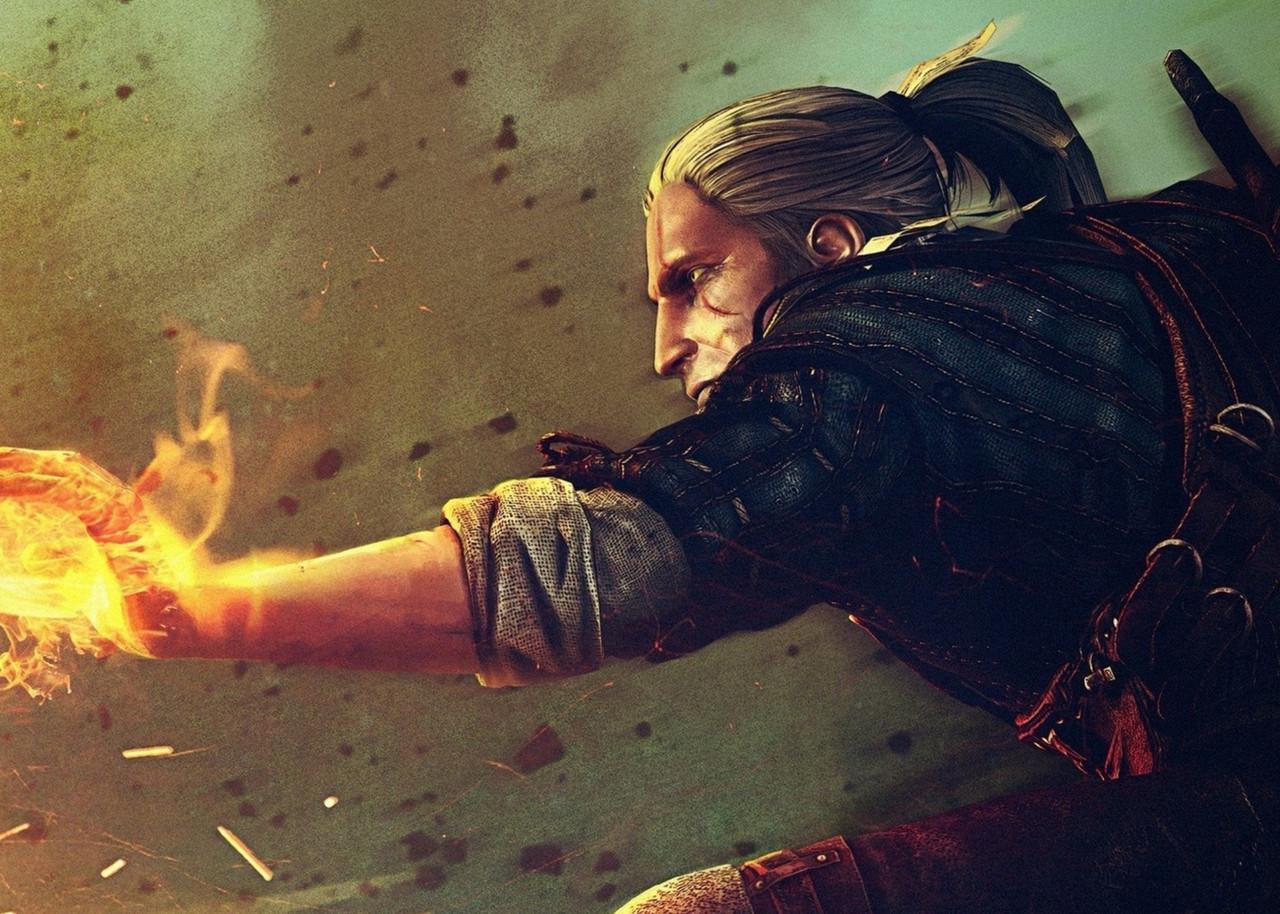 Картина постер Gee! The Witcher Ведьмак Геральт из Ривии 60х40 см TW.09.042