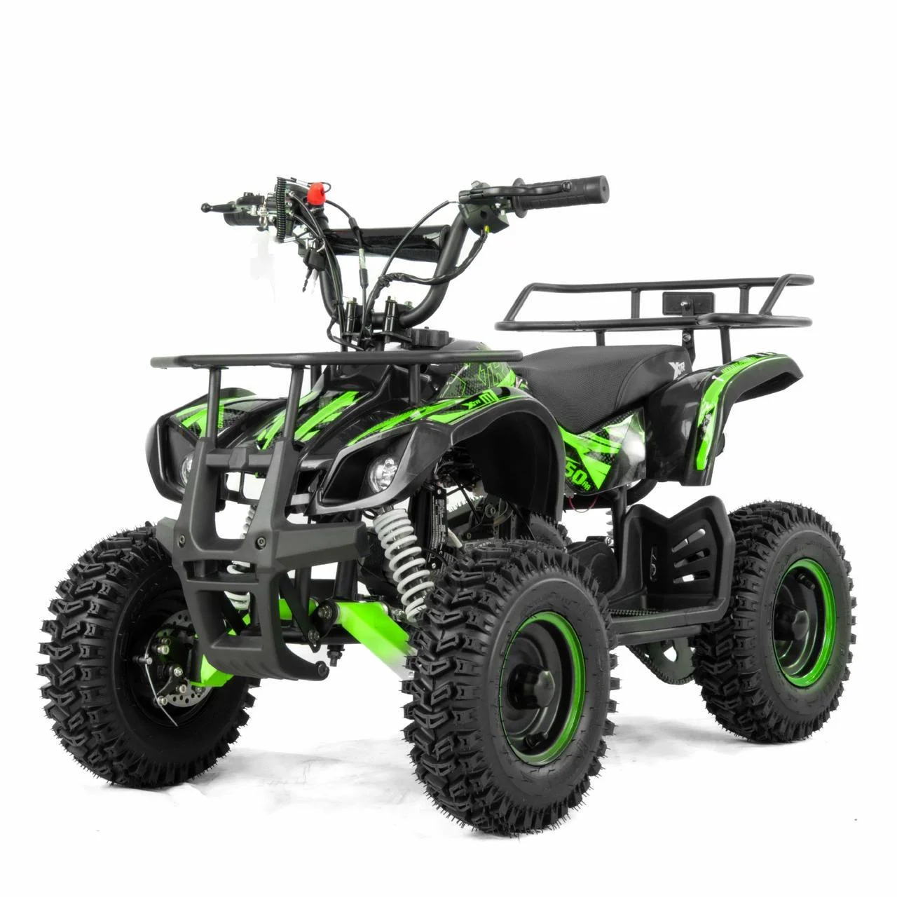 Квадроцикл бензиновий дитячий XTR M7 50cc з електростартером Зелений (2391721224) Квадроцикл бензиновий дитячий XTR M7 50cc з електростартером Зелений (2391721224)