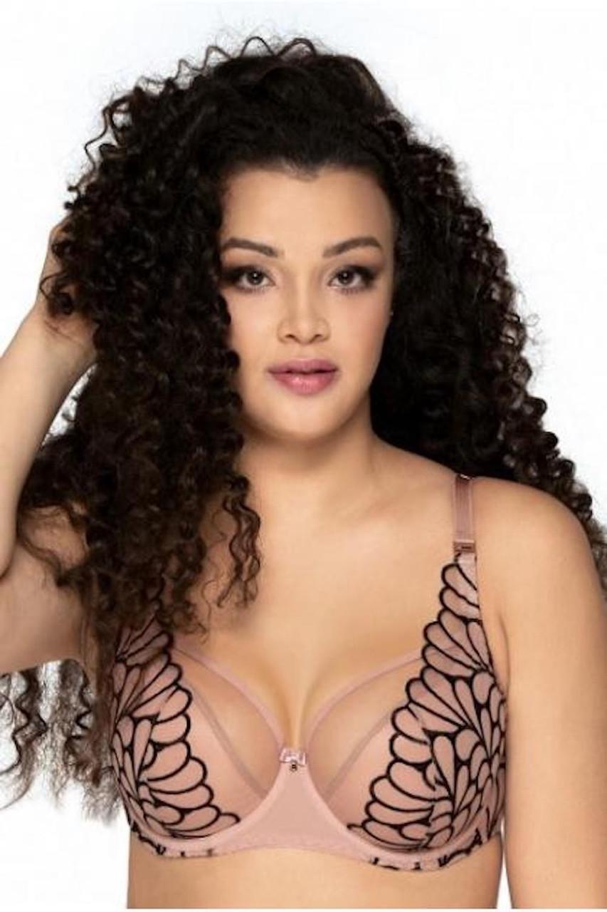 Бюстгальтер AVA 1927 Soft semi tatoo напівпоролон 80C Бежевий (1614407187)