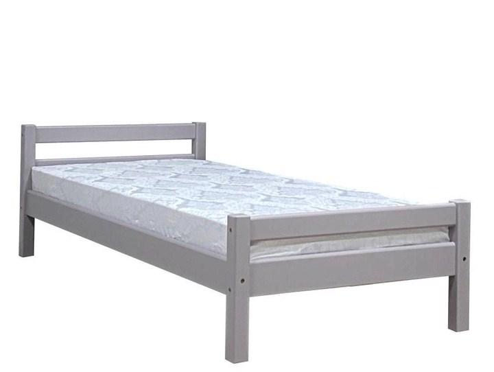 Кровать односпальная деревянная Скиф Л-120 90х190 см Пастельно-фиолетовый (12493497)