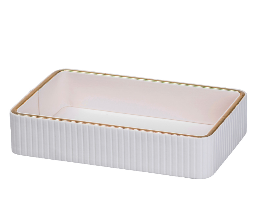 Серветниця з еко-шкіри для дому та ресторану Білий - фото 2