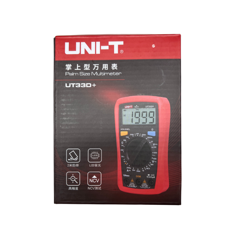 Мультиметр UNI-T UT33D+ (Dp207) - фото 2