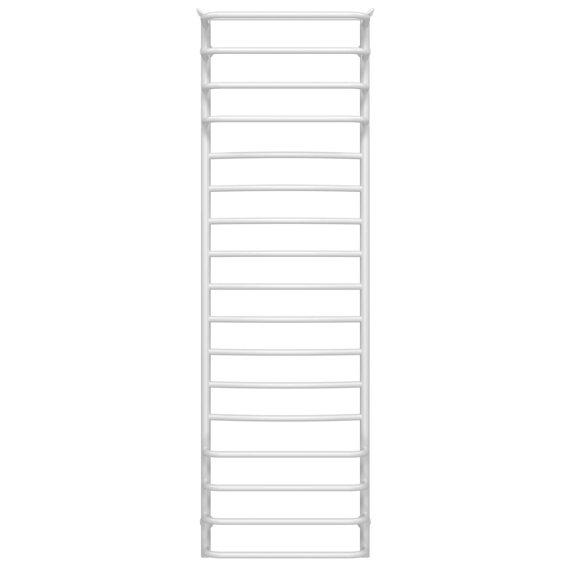 Полотенцесушитель водяной Deffi Юность П17 боковое правое подключение нержавеющая сталь 500х1700 мм Белый (C.YU.170.50.17.W.C)