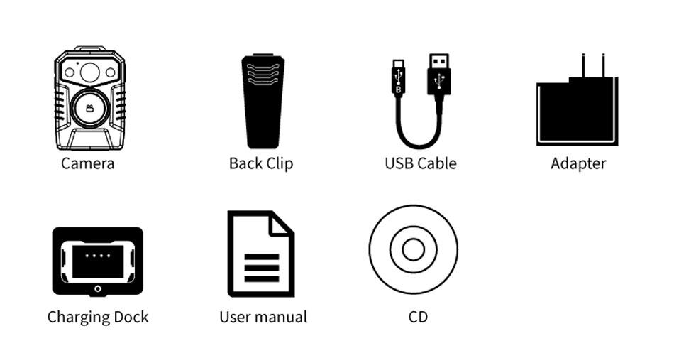 Видеорегистратор нагрудный Patrul 07 128 Гб с Wi-Fi/Bluetooth Черный (1480449004) - фото 6