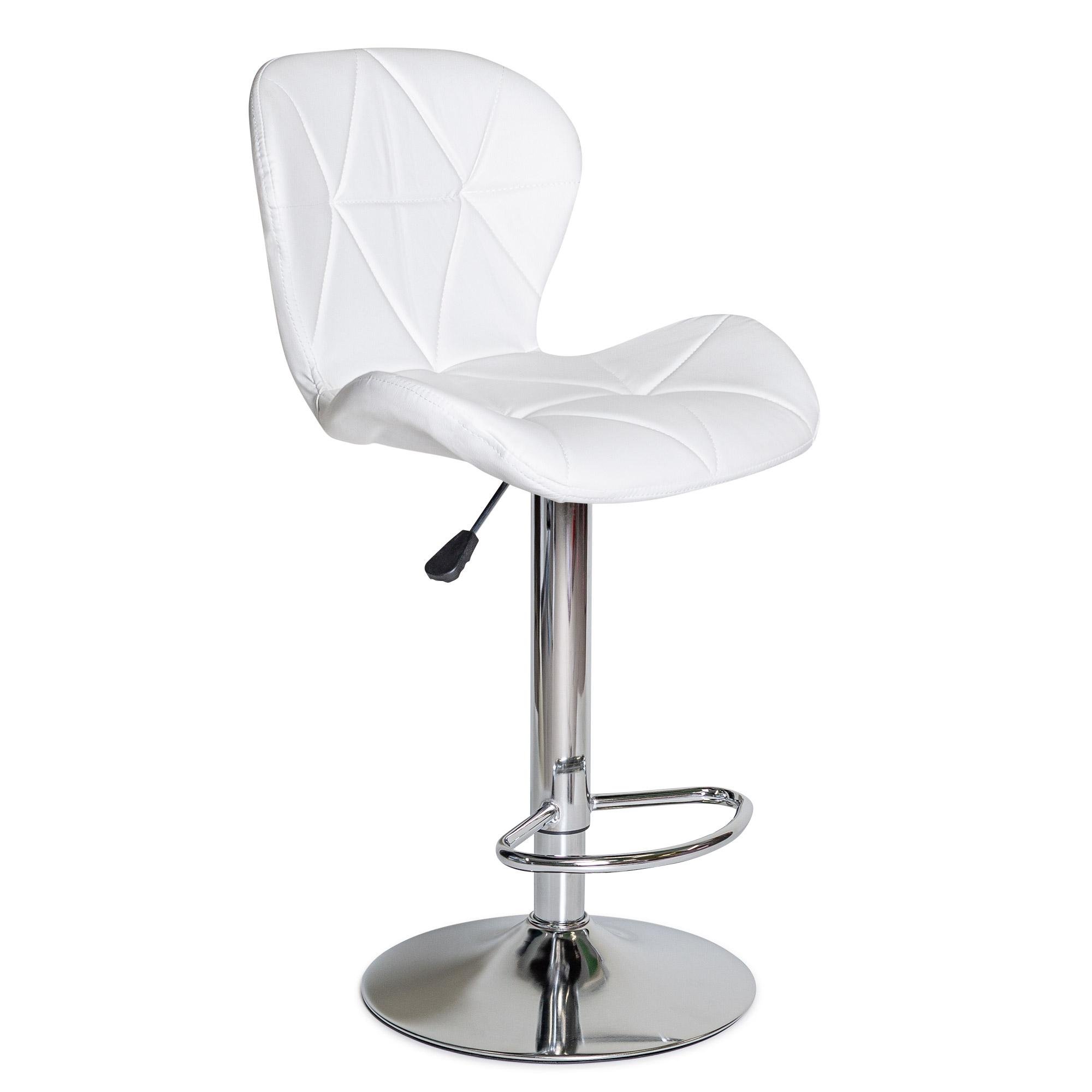 Кресло Hommex Martin White (H-445 White/Shrome base MR) Кресло Hommex Martin White (H-445 White/Shrome base MR)