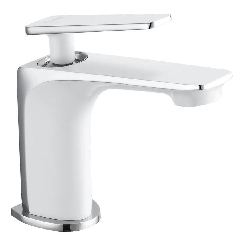 Змішувач для умивальника Frap F1058 одноважільний Білий (171246)