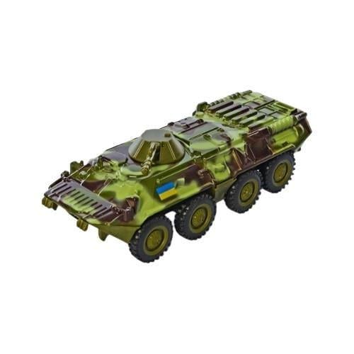 Игрушечный танк АвтоМир металлический с инерцией (AS-2767)