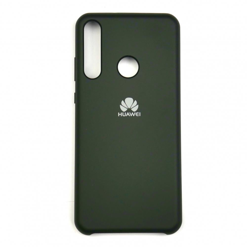 Чохол Jelly Silicone Case Huawei Y6p Deep Olive (41)