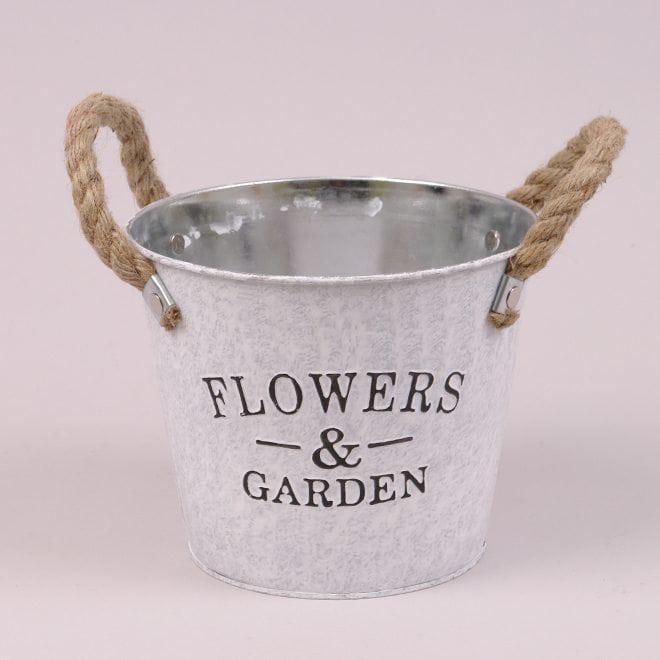 Кашпо металлическое Flora Flowers & Garden 38799 (DR013510) Кашпо металлическое Flora Flowers & Garden 38799 (DR013510)