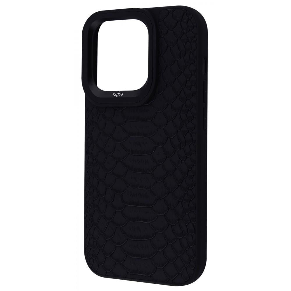 Чехол с дизайном Kajsa Snake Pattern iPhone 14 black
