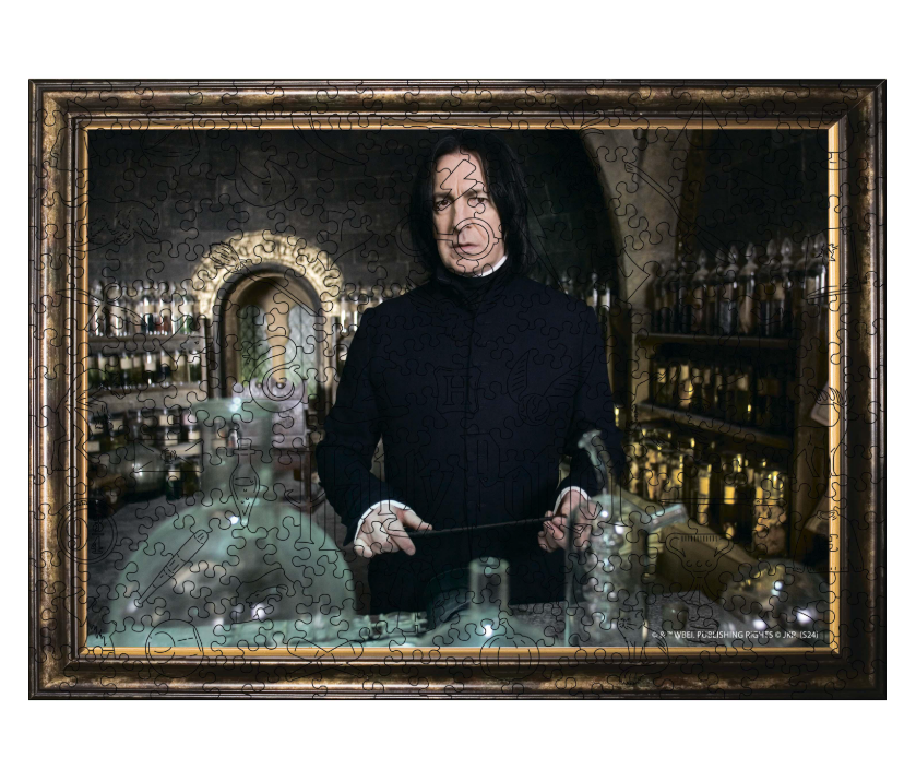 Пазл деревянный фигурный Woods Story Гарри Поттер Северус Снейп XL (wsph002-XL)