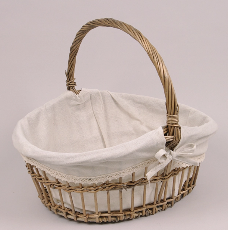 Корзина с тканью (5404)