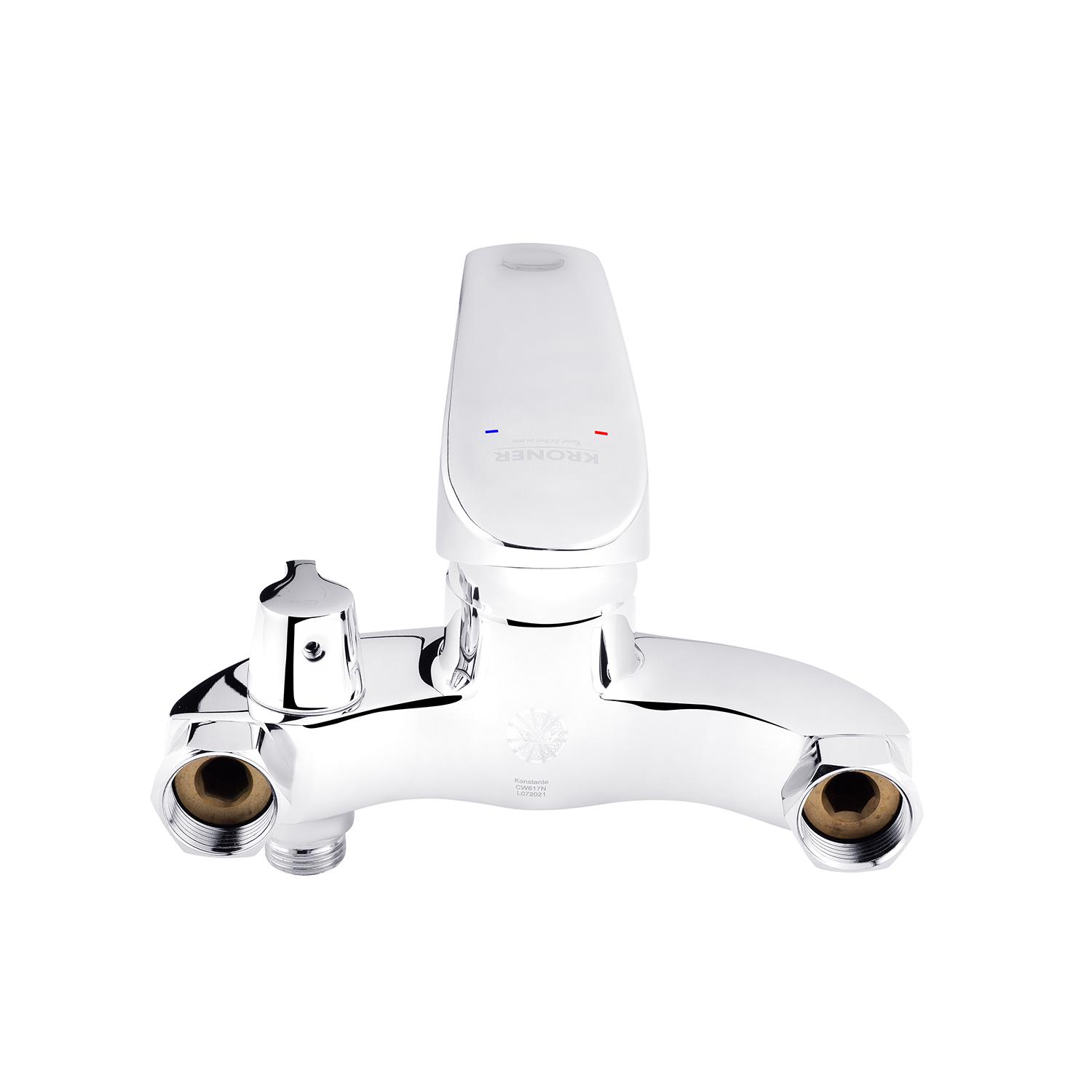 Смеситель-кран для ванной Kroner KRP Konstante C060 (KR23589Y) - фото 3 Смеситель-кран для ванной Kroner KRP Konstante C060 (KR23589Y) - фото 3