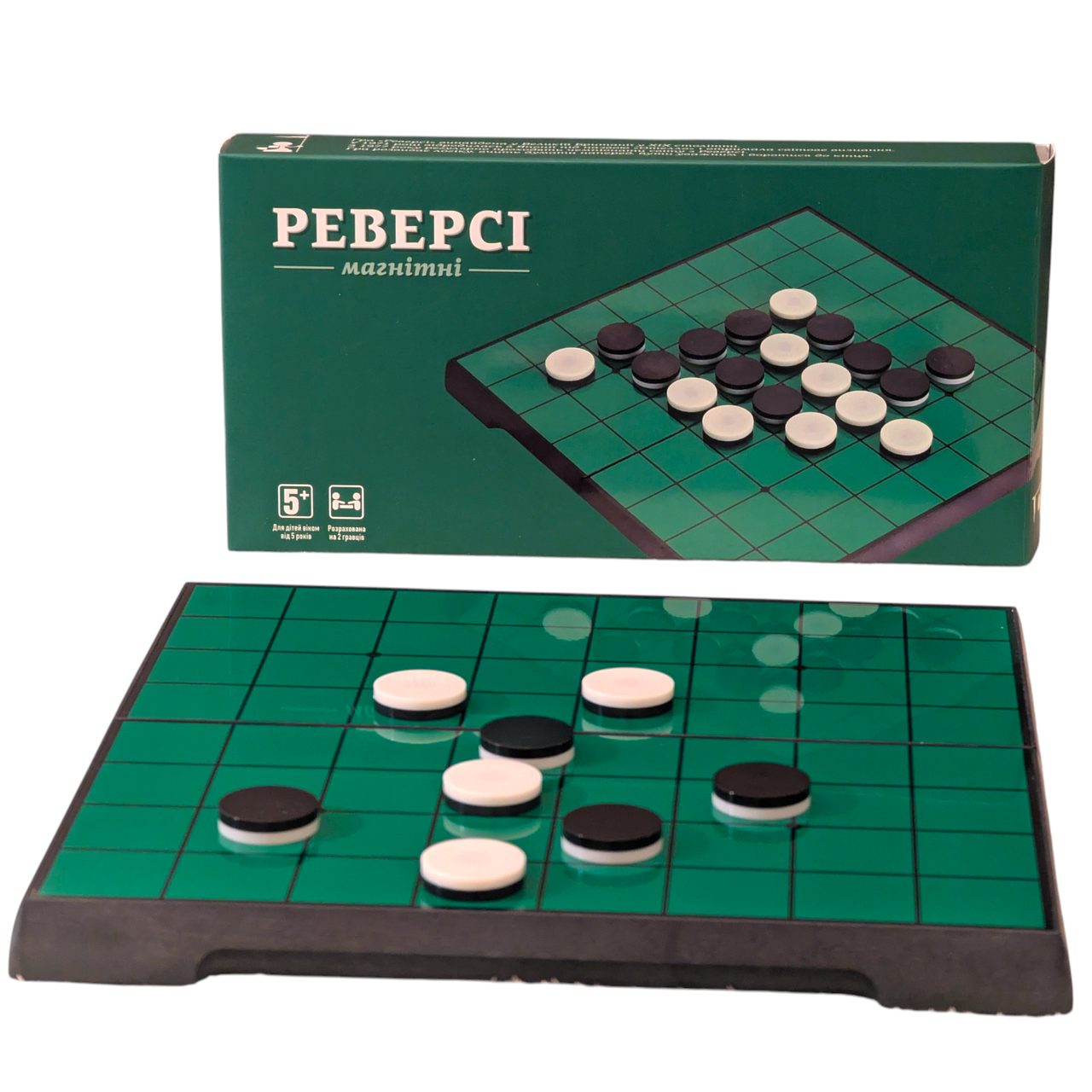 Настільна гра шахова Реверсі Reversi магнітна Пішак (PW2602)