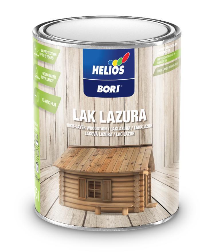 Лазурь Helios BORI HIGH-LAYER WOODSTAIN 3 2,5 л Тик