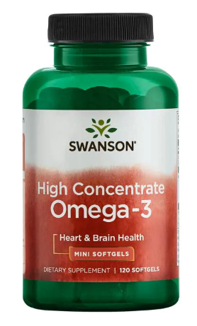 Жирные кислоты High Concentrate Omega-3 120 шт. (10915436)
