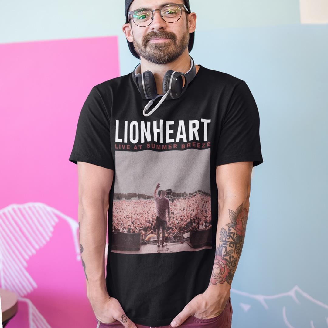 Футболка унисекс Lionheart Live At Summer Breeze 4XL Черный (0000011744)