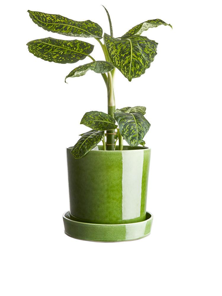 Горшок для цветов H&M 1127797 Зеленый (5715503418073) - фото 2 Горшок для цветов H&M 1127797 Зеленый (5715503418073) - фото 2