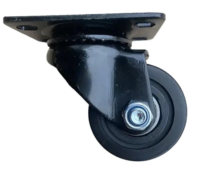 Колесо в поворотном кронштейне на площадке 200 кг d 65 мм (1849106318)