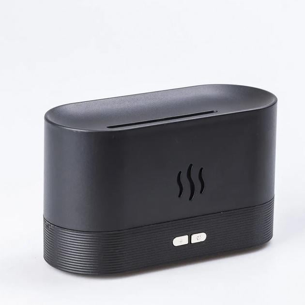 Зволожувач повітря з ефектом полум'я Flame Aroma Diffuser 4,5 Вт 180 мл (8438)