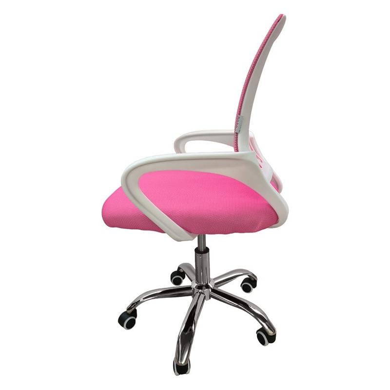 Офісне крісло Біло-рожевий (333311) - фото 4 Офісне крісло Біло-рожевий (333311) - фото 4