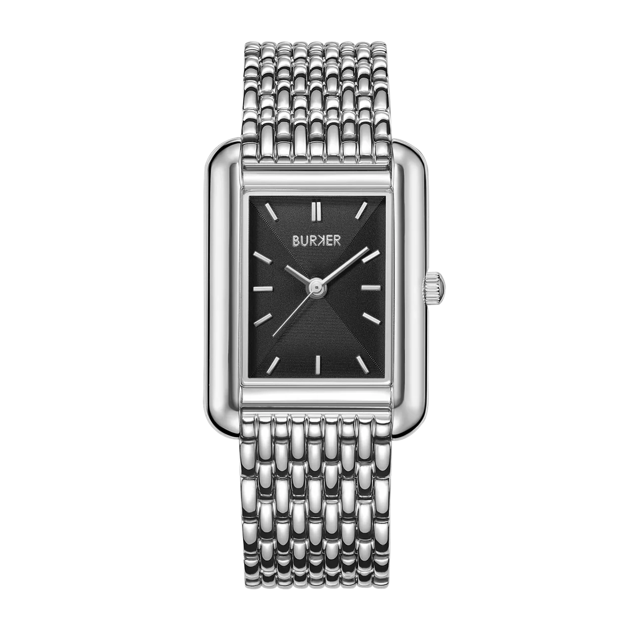Наручные часы женские Burker Olivia Silver/Black (38427293)