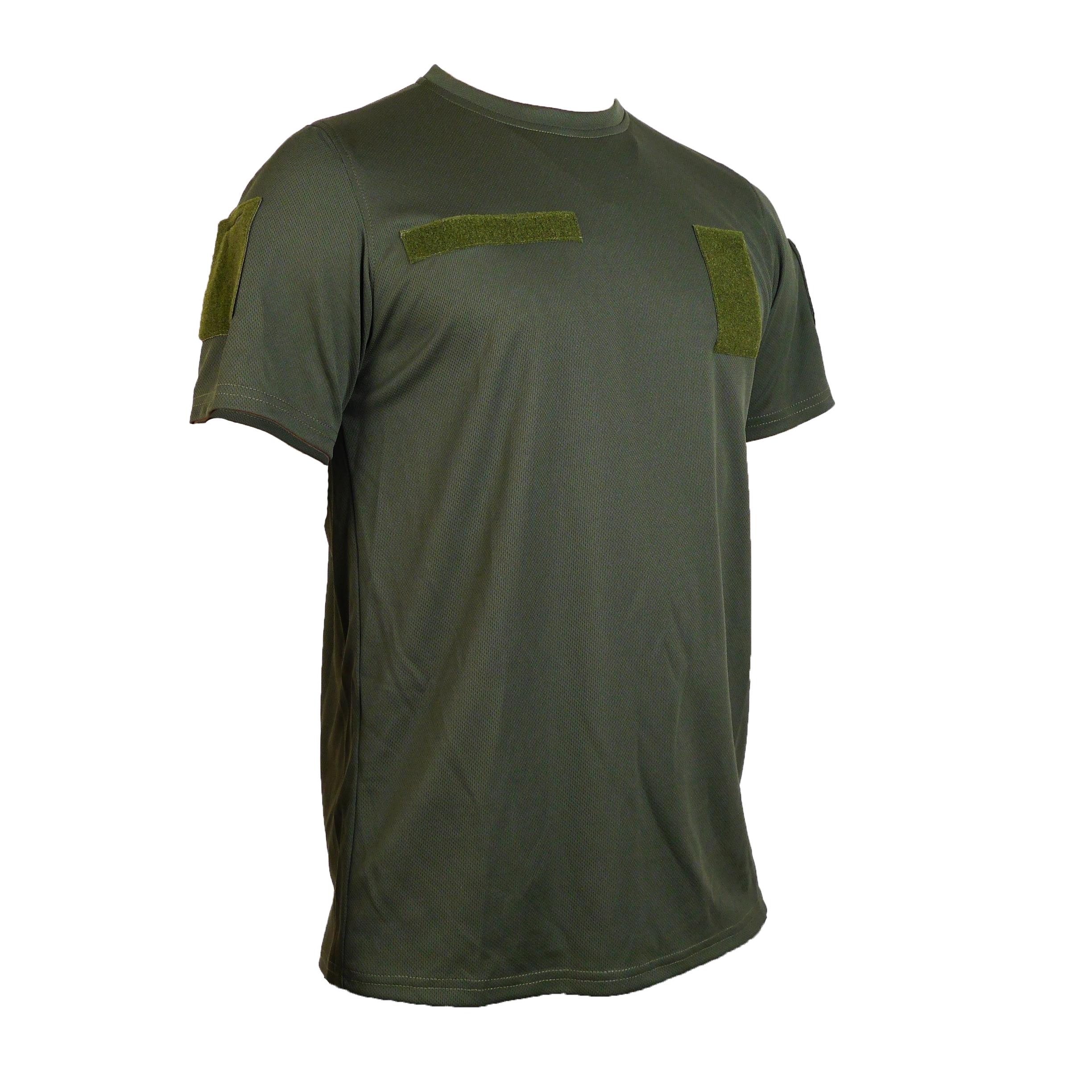 Футболка CoolMax S з велкро панелями Хакі (1112-S) - фото 2 Футболка CoolMax S з велкро панелями Хакі (1112-S) - фото 2