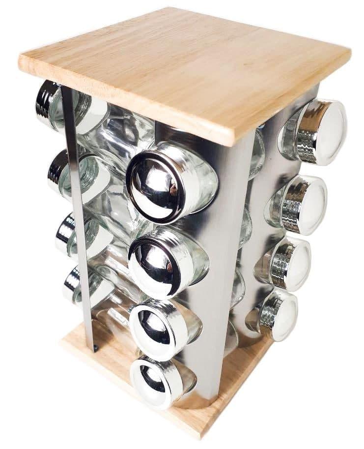 Набор для специй/поворотная подставка Stenson MS-3505 17 пр.