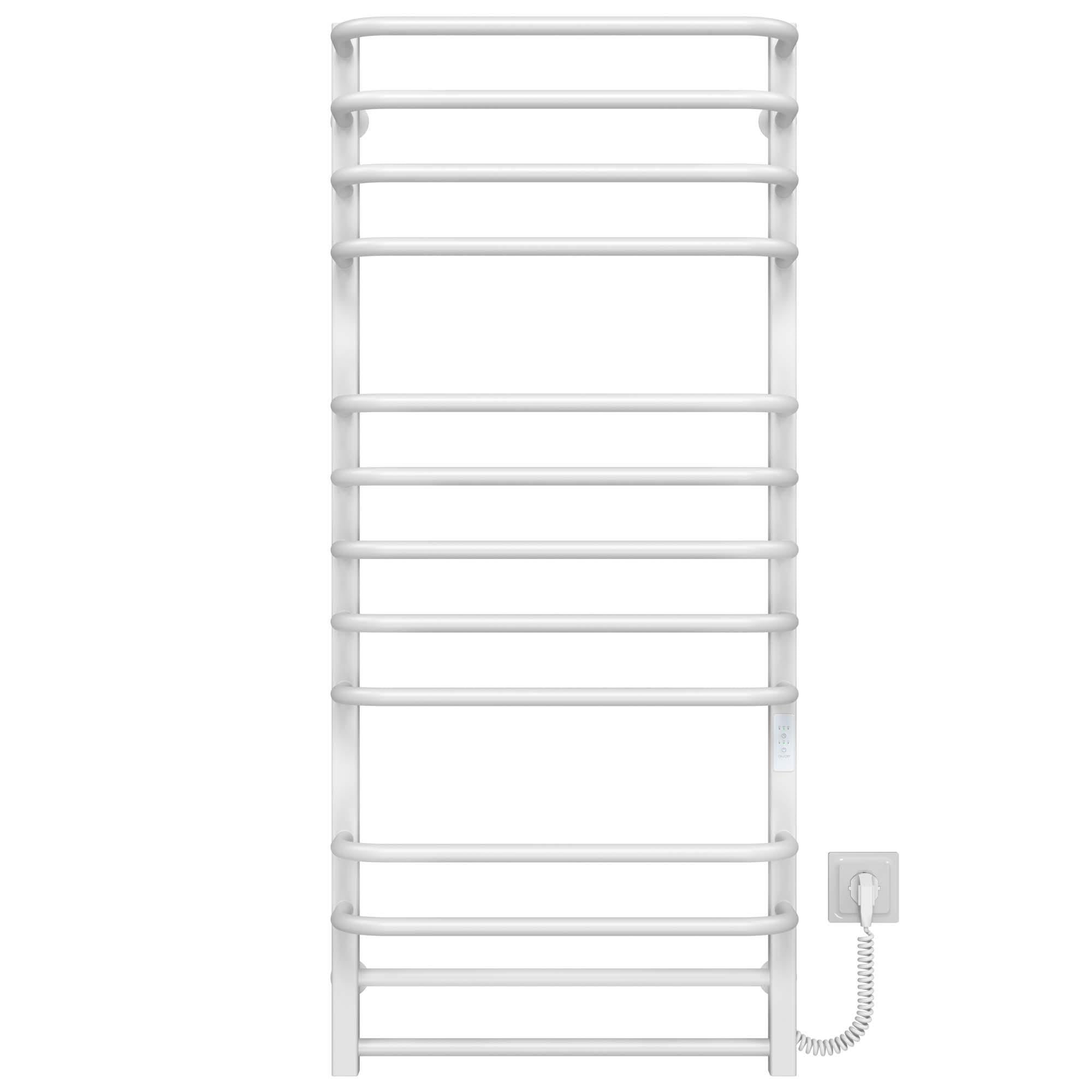 Рушникосушарка електрична Deffi Lux П13 WD04 праве підключення нержавіюча сталь 500x1200 мм Білий (A.LU.120.50.13.E.W.R.4)