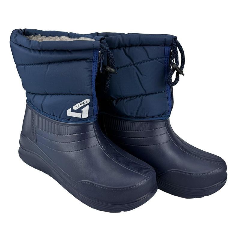 Чоботи жіночі пінові утеплені на блискавці 3091-2 p. 41 26,5 см Синій