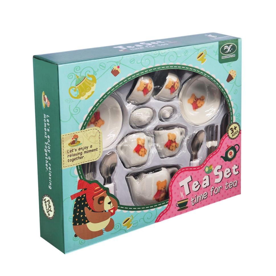 Детский набор посуды Tea set 868-E6-4 фарфор 17 предметов (3074120312)