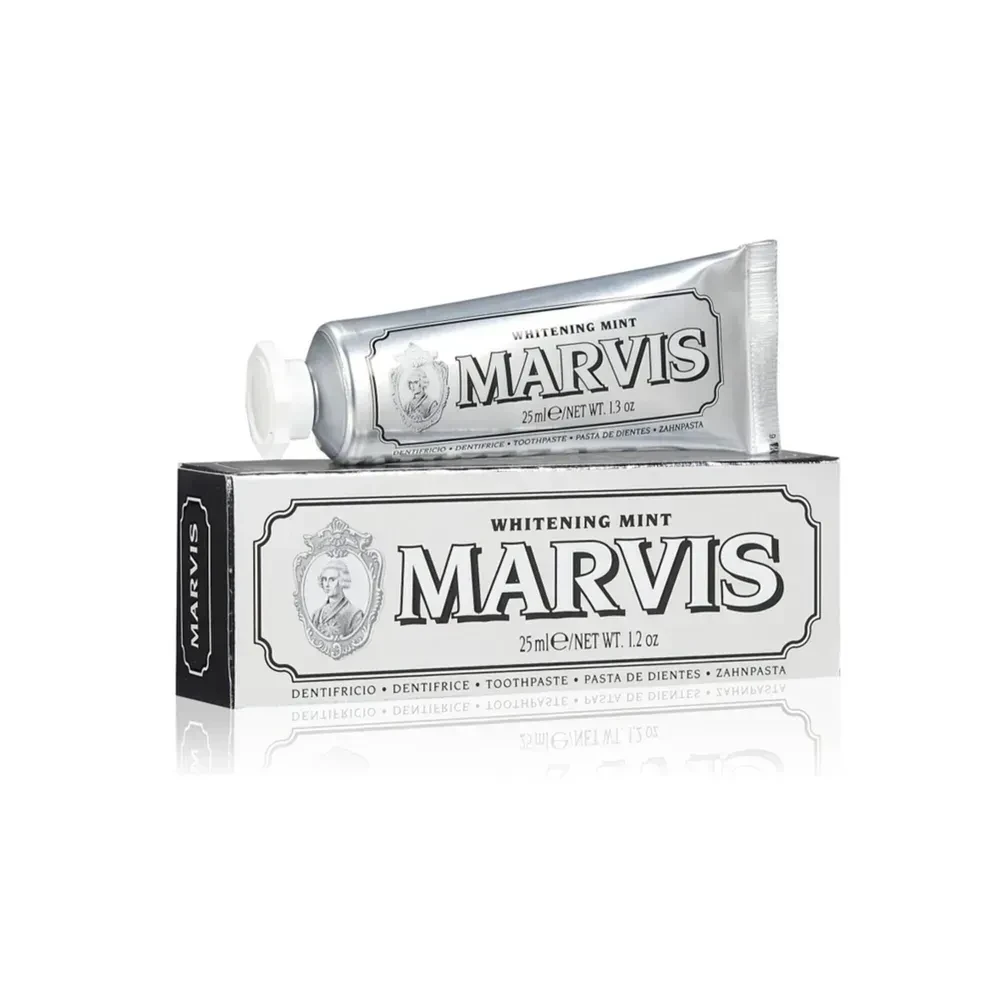 Зубная паста Marvis Whitening Mint отбеливающая мятная 25 мл