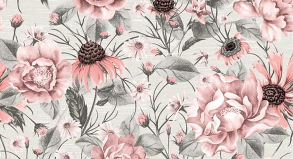 Обои на бумажной основе Шарм 152-02 Валентина 0,53х10 м Серо-розовый (63481872545099340e54c6b9)