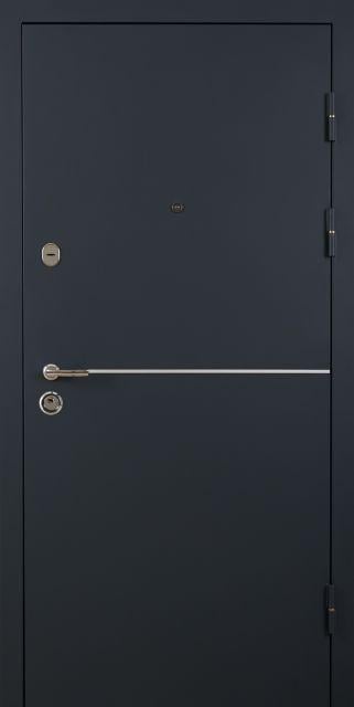 Входная дверь Abwehr Solid 76 уличная 860х2050 мм Grey