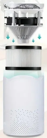 Очиститель воздуха настольный с HEPA фильтром USB (28186379) - фото 2 Очиститель воздуха настольный с HEPA фильтром USB (28186379) - фото 2