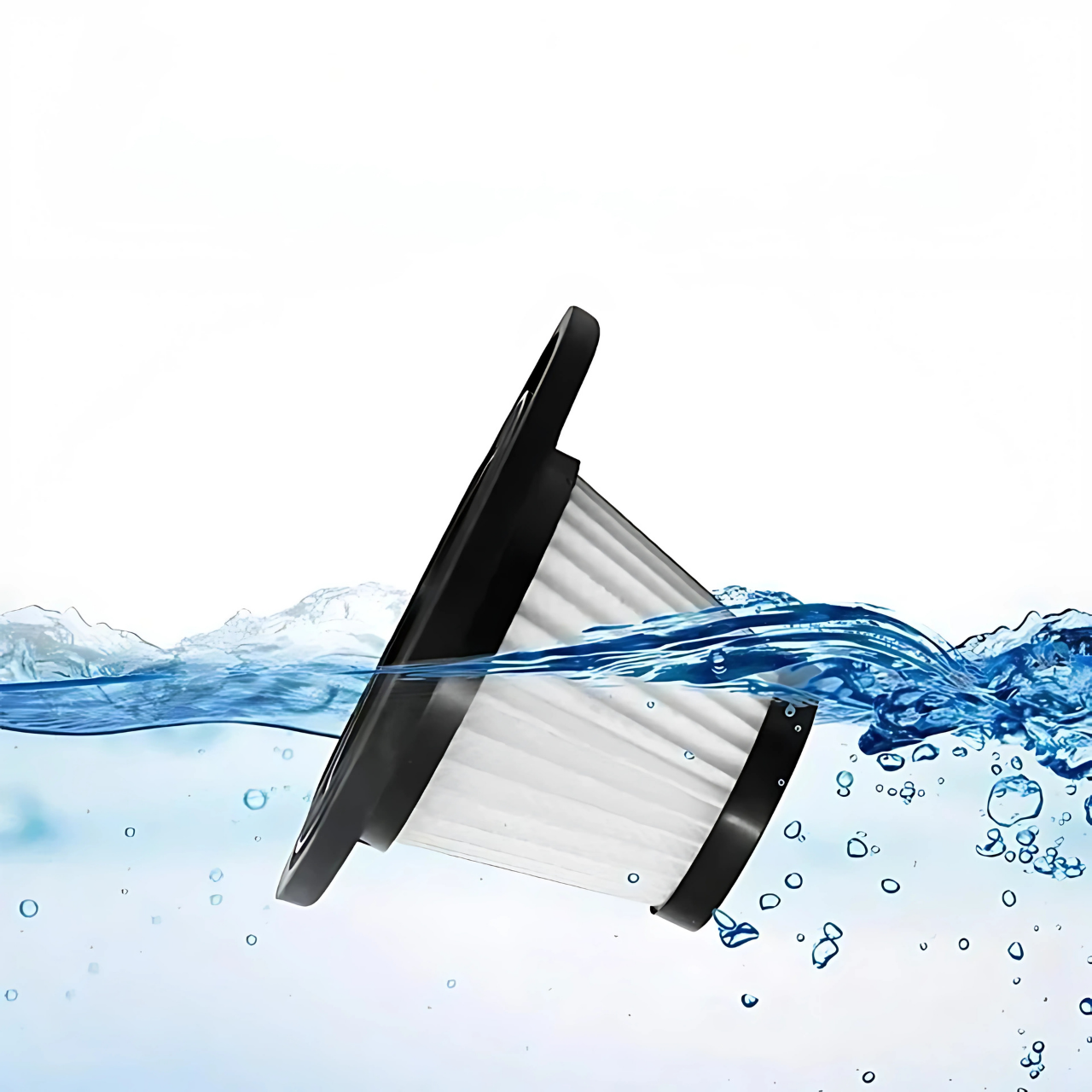 Пилосос бездротовий автомобільний для сухого/вологого прибирання в машині/будинку 5 насадок Чорний (232781464) - фото 4