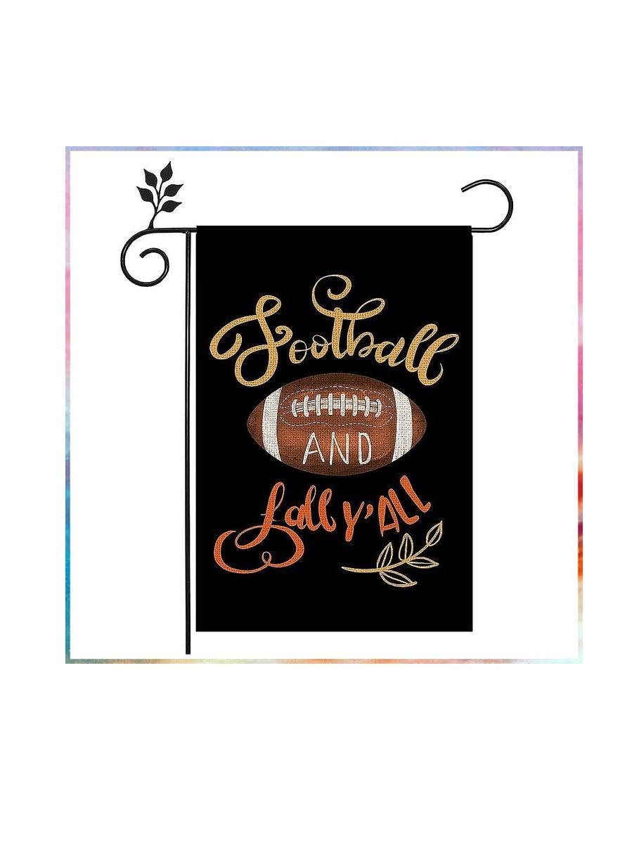 Флаг в саду осенний Amazon x002y7fv6b one size 45х30 см Черный