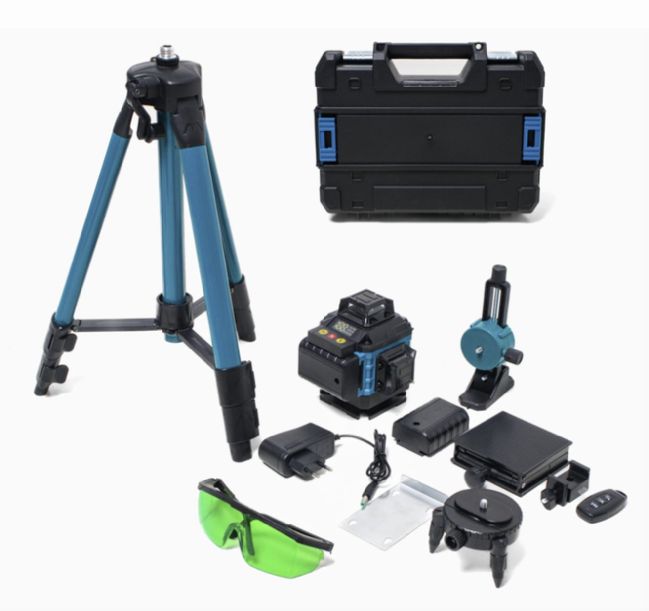 Рівень лазерний 4D 16 ліній з штативом 1 метр (30167889)