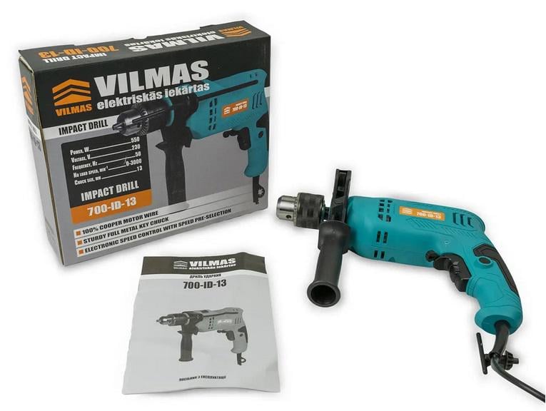 Дриль ударний Vilmas 700-ID-13